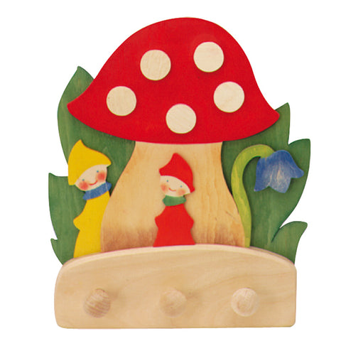 Coat Rack Mushroom with Dwarves