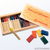 Stockmar Wax Crayons - 8 blocks + 8 crayons in wooden box @ 大樹孩子生活館             Tree Children's Lodge, Hong Kong - 3