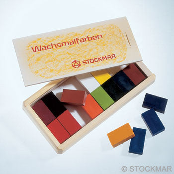 Stockmar wax blocks - 16 colors in wooden box @ 大樹孩子生活館             Tree Children's Lodge, Hong Kong - 1