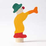 Decorative Figure Clown With Trumpet