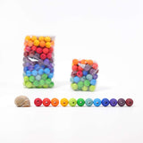 Colored Beads, 180 pcs