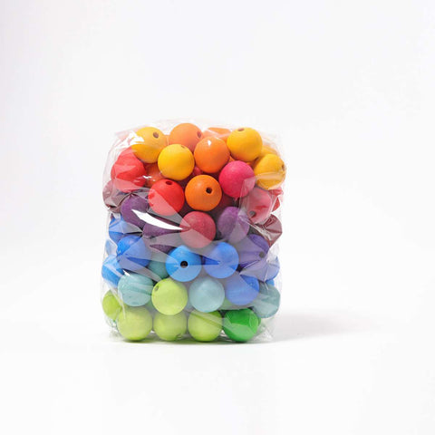 Colored Beads (Large Size), 96 pcs
