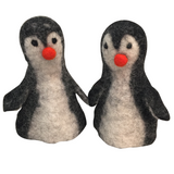 Penguin Felted Wool Toy
