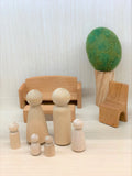Wooden Peg People (various sizes)