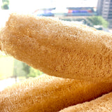 Natural loofah sponge