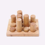 Stacking Game Small Natural Rollers