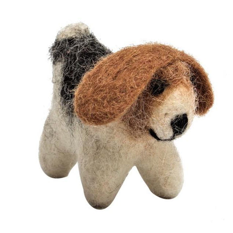 Mini Dog Felted Wool Toy